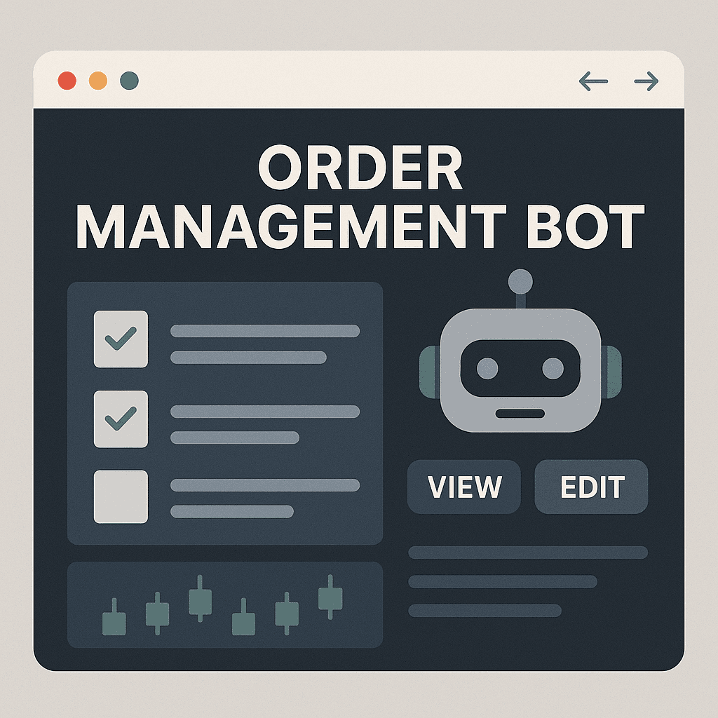 Order Management Bot banner